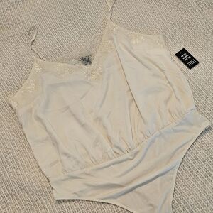 Express Bodysuit with Lace Detail - NWT - Size XL
